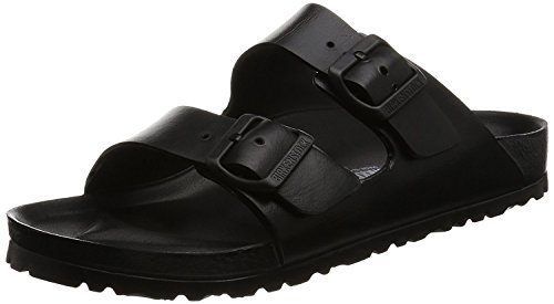 Birkenstock Unisex Arizona Essentials EVA Black Sandals - 37 N