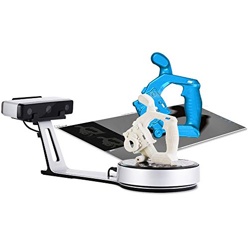 Shining3D [ EinScan-SP ] White Light Desktop 3D Scanner with Solid Edge SHINING3D Edition CAD Software, 0.05mm Accuracy, 4s Scan Speed, 1200mm Cubic Max Scan Volume, Fixed/Auto Scan Mode