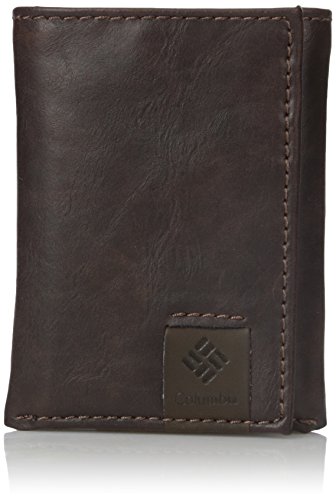 Columbia Men's RFID Trifold Wallet, Lofton Brown, One Size