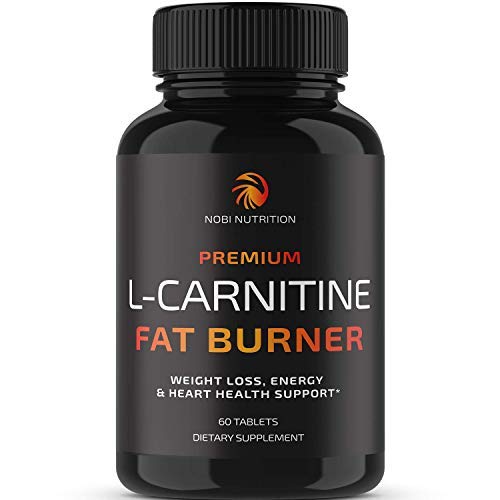 Nobi Nutrition L-Carnitine Fat Burner - Healthier Weight Loss for Women & Men - Diet Pills, Appetite Suppressant, Carb Blocker, Metabolism & Thermogenesis Booster