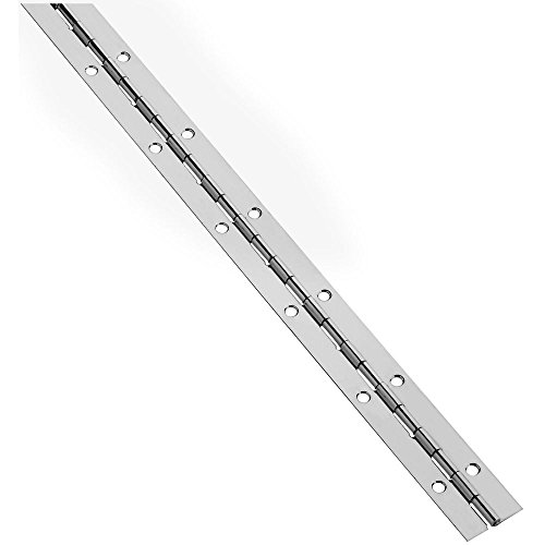 National Hardware N148-379 V570 Continuous Hinge in Nickel,1-1/16' x 48'