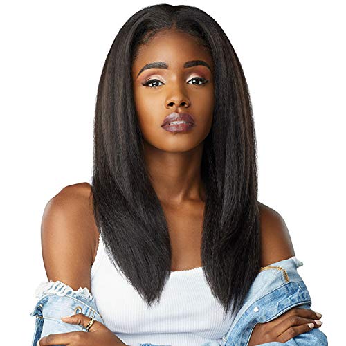 Sensationnel Half Wig Instant Weave Curls Kinks N Co Alpha Woman (1B)