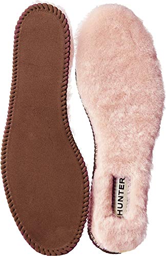 HUNTER Luxury Shearling Insoles Natural 8 M