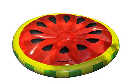 Swimline Watermelon Slice Island Inflatable Raft