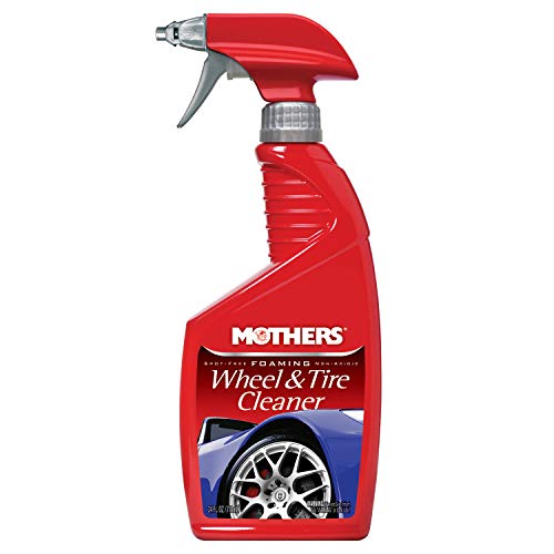 Mothers 05924 Foaming Wheel & Tire Cleaner, 24 oz.