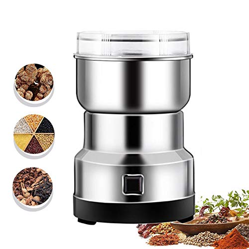 Multifunction Smash Machine with High-power motor 10s Rapid Grinding Stainless Steel Electric Grain Grinder Mill for Spice Coffee Bean Seasonings Herb