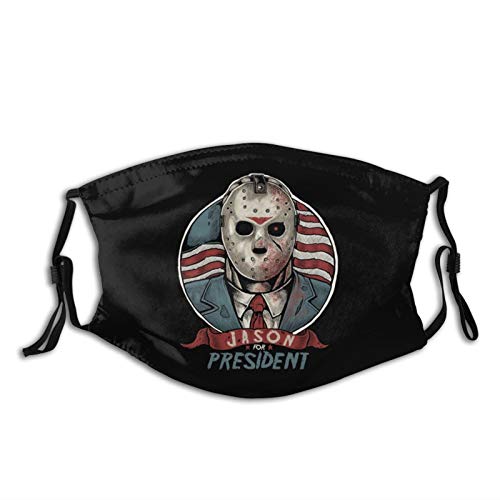Jason Voorhees Outdoor Mask, Protective 5-Layer Activated Carbon Adult Men and Women Headscarf