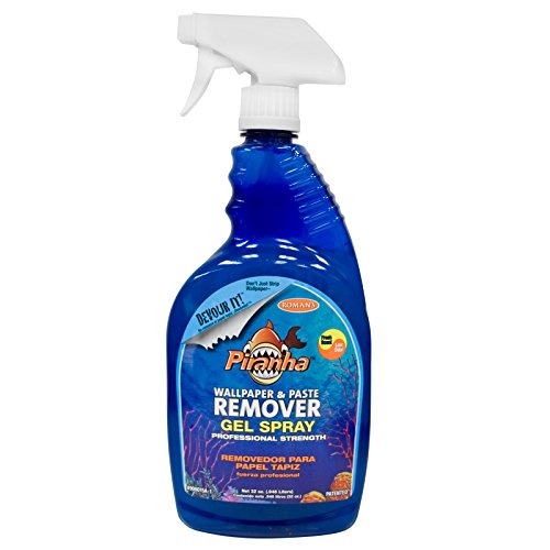 Piranha 206015 32 oz. Gel Spray Wallpaper and Paste Remover