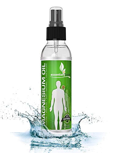 Magnesium Oil Spray - Large 8oz Size - Extra Strength - 100% Pure for Less Sting - Less Itch - Natural Pain Relief & Sleep Aid - Essential Mineral Source - Made in USA
