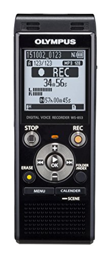 Olympus Voice Recorder WS-853 with 8GB, Voice Balancer, True Stereo Mic