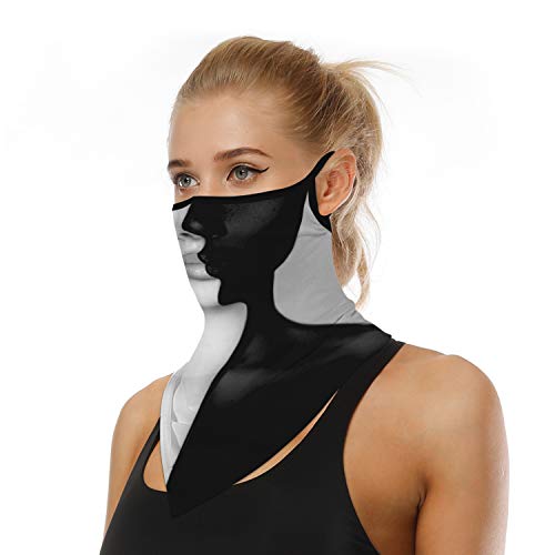 ALLAST Neck Gaiter Balaclava Bandana Ear Loops Men Women Face Scarf for Dust Wind Motorcycle Outdoors Workout Running