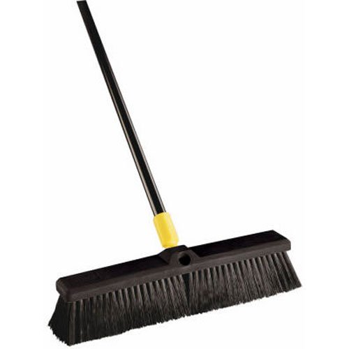 Quickie Bulldozer 18-Inch Smooth Surface Push Broom