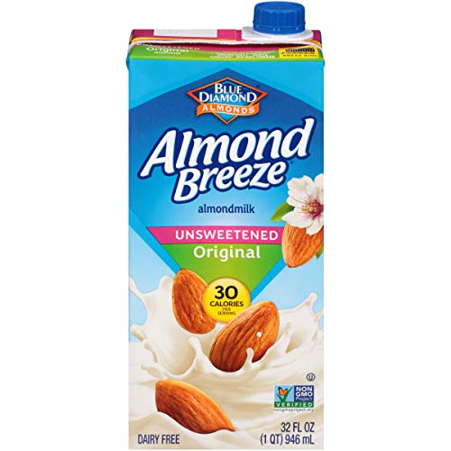 Almond Breeze Dairy Free Almondmilk, Unsweetened Original, 32 FL OZ