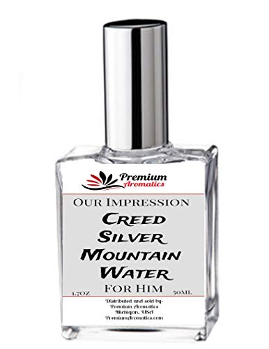 Our Impression of Creed Silver Mountain Water Cologne Spray for Men (1.7oz / 50ml) - Premium Aromatics