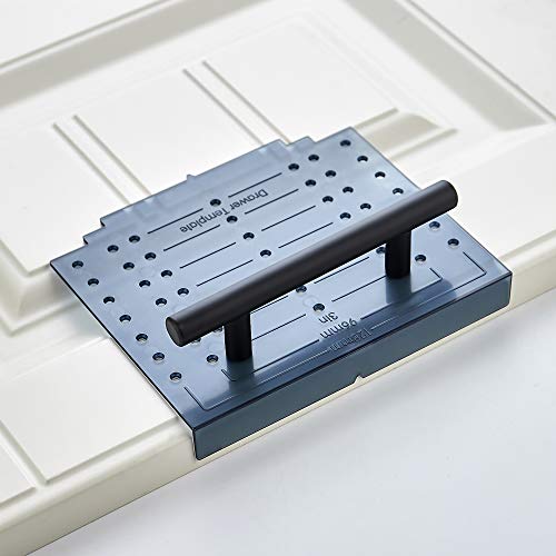 Ravinte Cabinet Door & Drawer Hardware Installation Template Kit Include Drill Bit