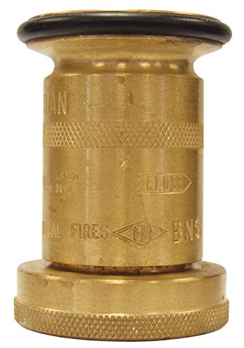 Dixon WDN150NST Brass WASHDOWN Nozzle, 1 1/2 NST, 1 GPM Maximum Flow Rate