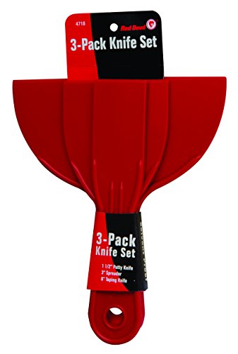Red Devil 4718 3-Piece Plastic Knife Set