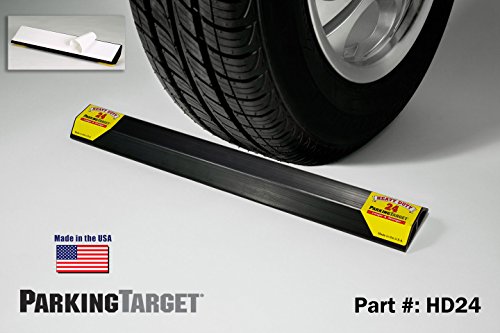 PARKING TARGET HD24: Heavy Duty ParkingTarget - Parking Aid Protects Car and Garage Walls - Easy to Install – Peel n Stick - Only 1 Needed per Vehicle – Engineered to Outlast your Vehicle - Great Gift