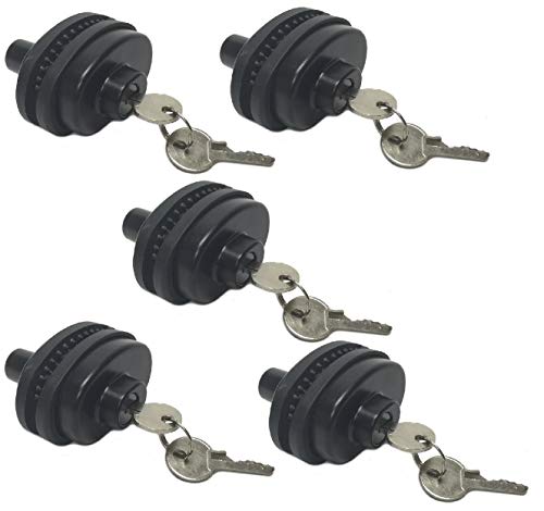 Set of 5 Keyed Alike Trigger Gun Locks Safety Universal Firearms Pistol Shotgun