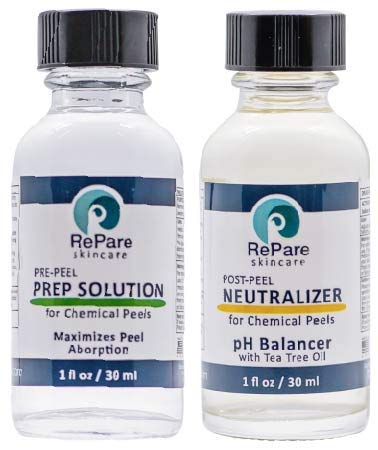 Repare Chemical Peel Neutralizer & Prep Solution Kit