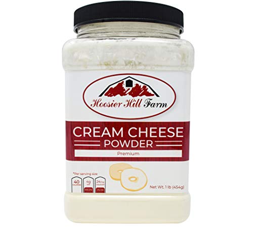 Hoosier Hill Farm Cream Cheese powder, 1 Lb. Gluten Free and rBGH and rBST free.
