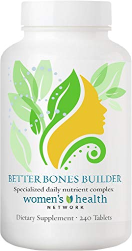 Better Bones Builder by Women's Health Network - Specially Formulated Multivitamin for Women with Greater Risk for Bone Health Issues - 240 Tablets (1 Bottle)