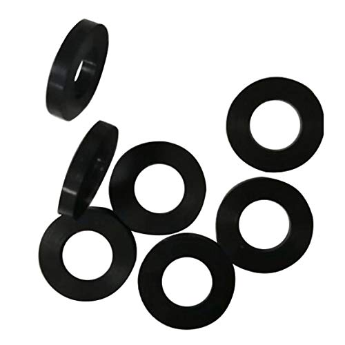 MENSI Propane Gas Adapter Accessories Soft Rubber Pipe Connector Gas Leakage Sealing O-Ring Gasket 0.716' OD Set of 10