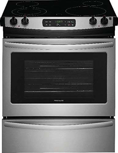Frigidaire FFES3026TS 30 Inch Slide-in Electric Range with Smoothtop Cooktop in Stainless Steel