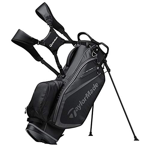 TaylorMade 2019 Golf Select Stand Bag, Black/Charcoal