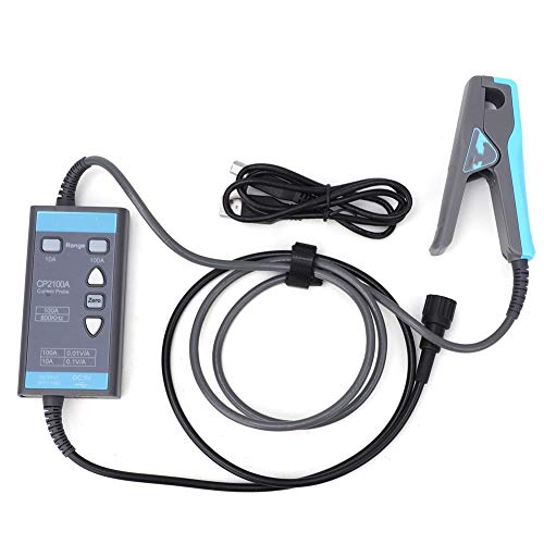 Universal Current Measuring Tool, AC/DC Current Probe Bandwidth CP2100A 10A/100A Low Current Probe Oscilloscope, DC-800KHz