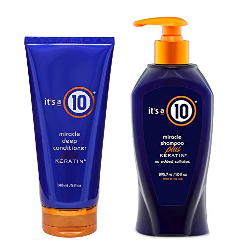 It's a 10 Haircare Miracle Shampoo plus Keratin, 10 oz. and Deep Conditioner, 5 oz. Bundle