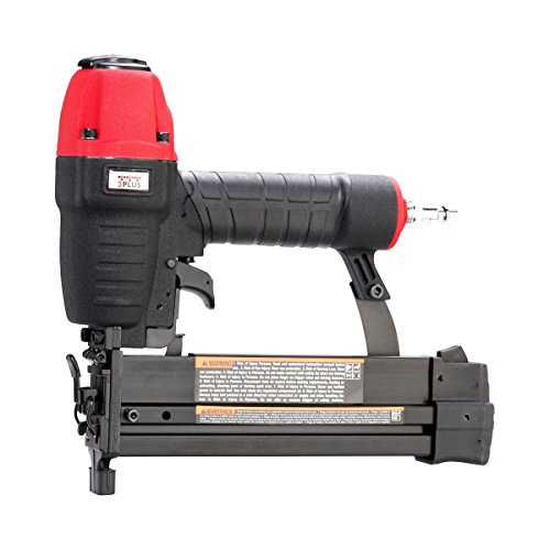 3PLUS HF509040SP 18 Gauge 2' Brad Nailer and 1/4-Inch Narrow Crown Stapler 2 in 1