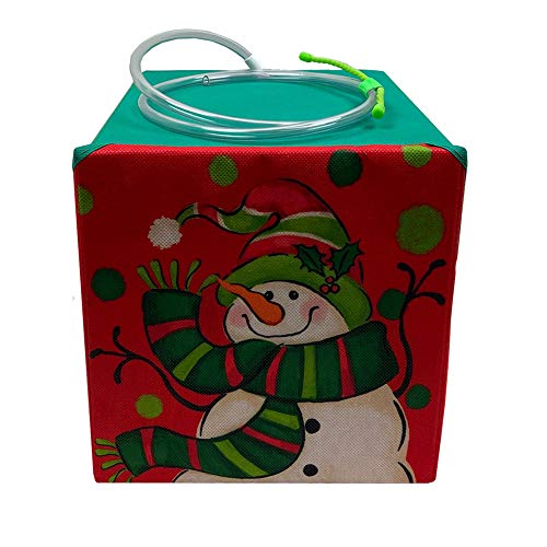 UpBloom Santa’s Tree Helper Gift Box for Christmas | Automatic Watering System Looks Like a Present to Keep Your Live Tree Green Throughout The Holiday Season