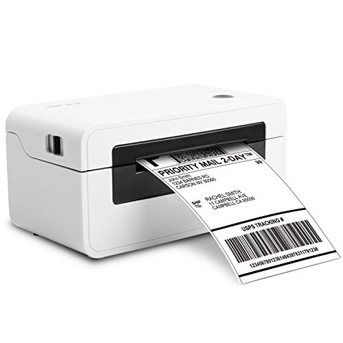 Label Printer, Direct Thermal Desktop Label Printer, High Speed USB Shipping Label Maker for UPS, FedEx, Etsy, Ebay, Amazon Barcode Printing - 4x6 Printer