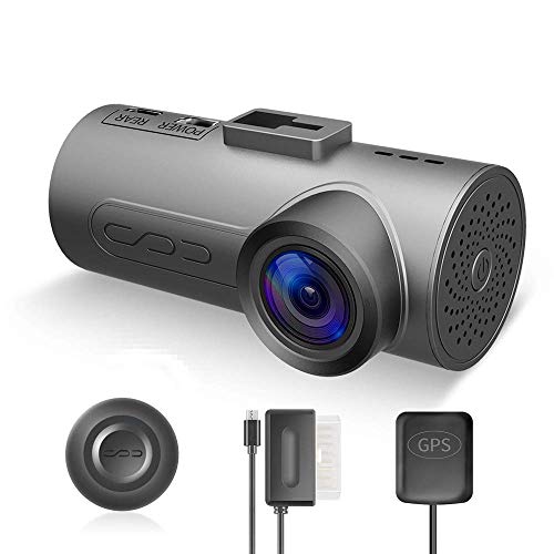 HaloCam C1 Plus Car Dash Cam FHD 1080P Car Cam WiFi Dashboard Camera with 170 Degree Wide Angle Sony Lens Super Night Vision G-Sensor Loop Recording