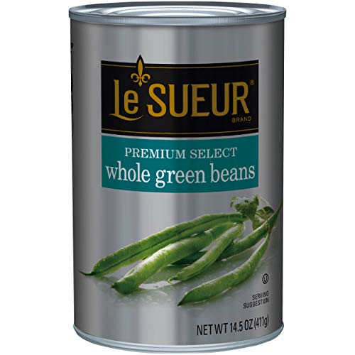 Le Sueur Premium Select Whole Green Beans, 14.5 Ounce (Pack of 12)