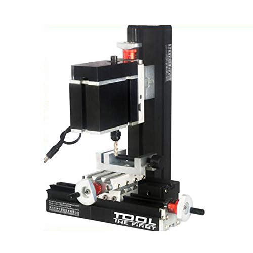 Variable Speed Single Phase Compact Benchtop Milling Machine High Power Metal Mini Lathe DIY Micro Milling Machine 12000rpm/min