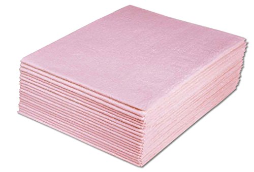 Avalon Papers 234 Drape Sheet, 2-Ply Tissue, 40'' x 48'', Mauve (Pack of 100)