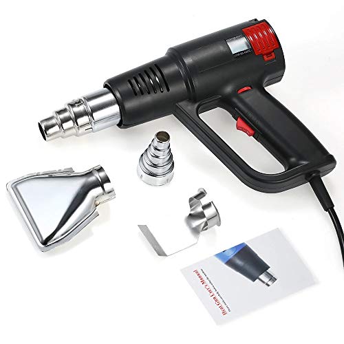 2000w Heat Gun Soldering Hair Dryer Hot Air Gun Temperature-controlled Building Hair Dryer Heat Guns With 4 Nozzles Power Tools