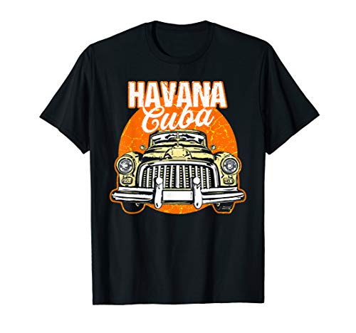 Havana Cuba Caribbean Cuban Classic Car T-Shirt