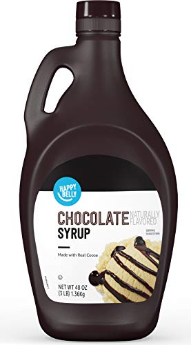 Amazon Brand - Happy Belly Chocolate Syrup, 48 oz (Previously Solimo)