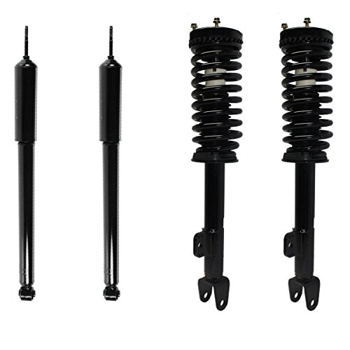 Complete Front Strut Coil Spring & Mount Assembly Set and Rear Shocks RWD Models - Not for SRT or Sport Suspension Replacement for 2005-2010 300 - [06-10 Dodge Charger] - 05-08 Magnum