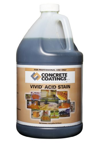 VIVID Acid Stain - 1 Gal - Mission Brown (Rich, Medium Rusty Brown)