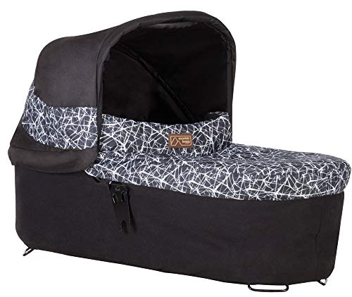 Mountain Buggy Carrycot Plus with 3 Seat Modes for 2015 Terrain, Plus One, and Urban Jungle, Graphite