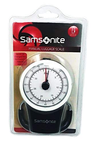 Samsonite Luggage Manual Scale, Black, One Size