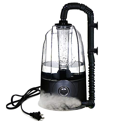 Coospider Reptile Fogger Terrariums Humidifier Fog Machine Mister 3L Large Size Ideal for Paludarium/Vivarium/Reptiles/Amphibians/Herps