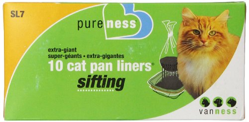 Van Ness Extra Giant Sifting Cat Pan Liners, 10-Count (225040)