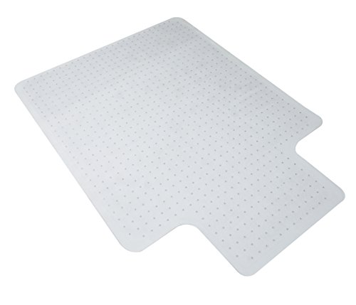 OFM ESS Collection Chair Mat with Lip for Carpet, 36' x 48', Clear