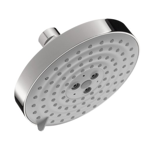 hansgrohe Raindance S 5-inch Showerhead Easy Install Modern 3-Spray RainAir, BalanceAir, Whirl Air Infusion with Airpower with QuickClean in Chrome, 27495001