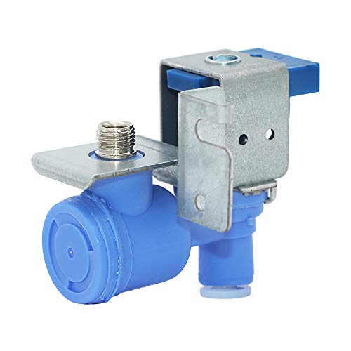 Primeswift 5220JA2009D Refrigerator Water Inlet Valve with Single Solenoid,Replacement for AP5218595 PS3527436 AJU55759303